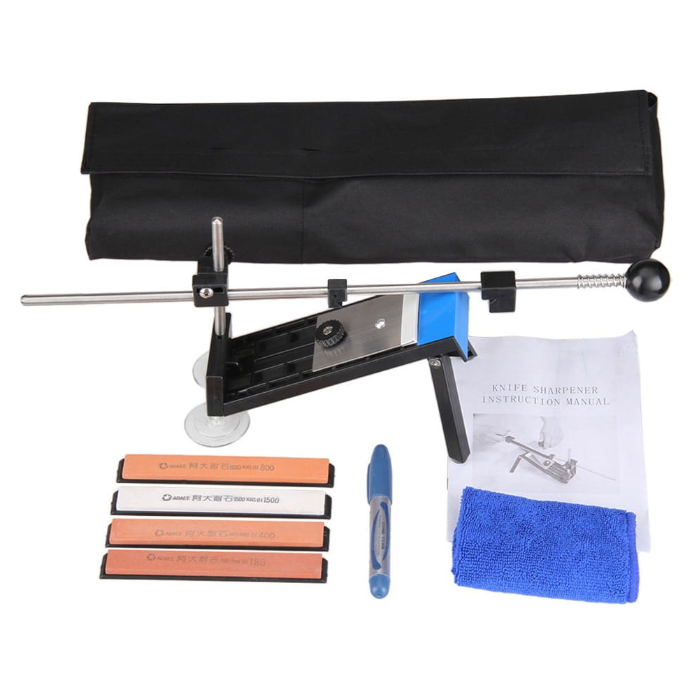 Reducere 41% - Sistem de ascutire cutite DEPOX , Master Chef, antiaderent, negru 1 Sistem de ascutire cutite DEPOX