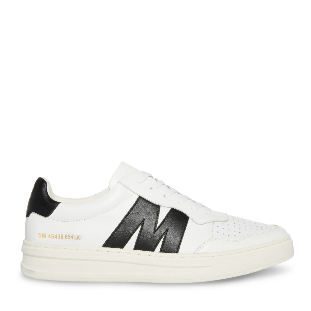 Reducere 40% - Sneakers bărbați Steve Madden Markouse albi din piele 1477BPMARKOUSEA 1 Sneakers bărbați Steve Madden Markouse albi din piele 1477BPMARKOUSEA