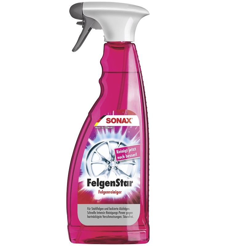 Reducere 14% - Solutie pentru Curatarea si Intretinerea Jantelor, 750 ml, Sonax Star 1 Solutie pentru Curatarea si Intretinerea Jantelor