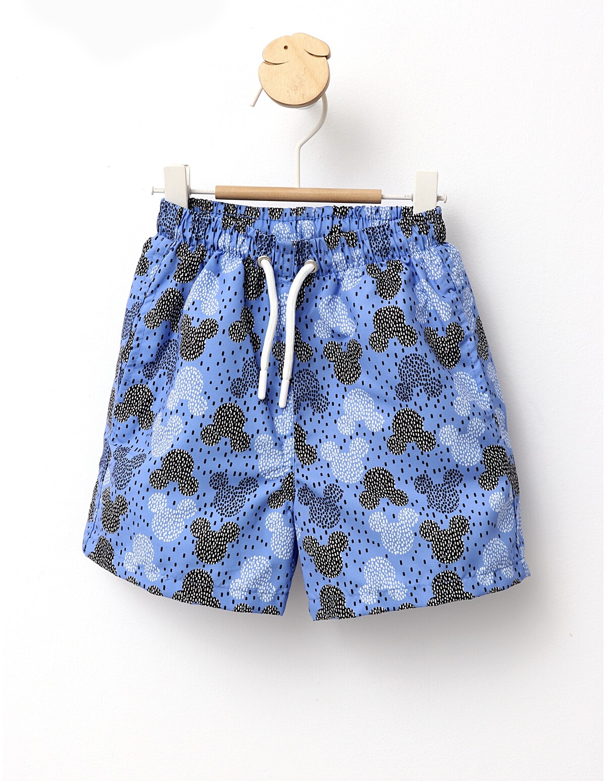 Reducere 40% - Sort de baie din fas model Mickey albastru 1 Sort de baie din fas model Mickey albastru