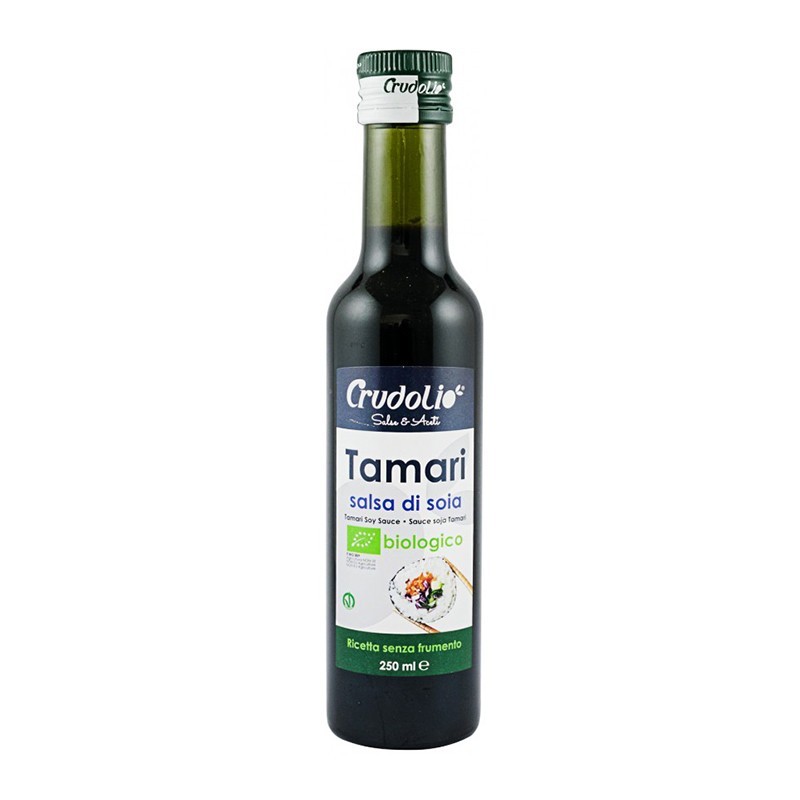 Reducere 14% - Sos de Soia Bio Tamari 250 ml Crudolio 1 Sos de Soia Bio Tamari 250 ml Crudolio