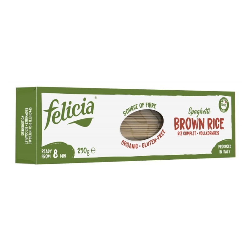 Reducere 14% - Spaghete Bio din Orez Integral, 250 g, Felicia 1 Spaghete Bio din Orez Integral