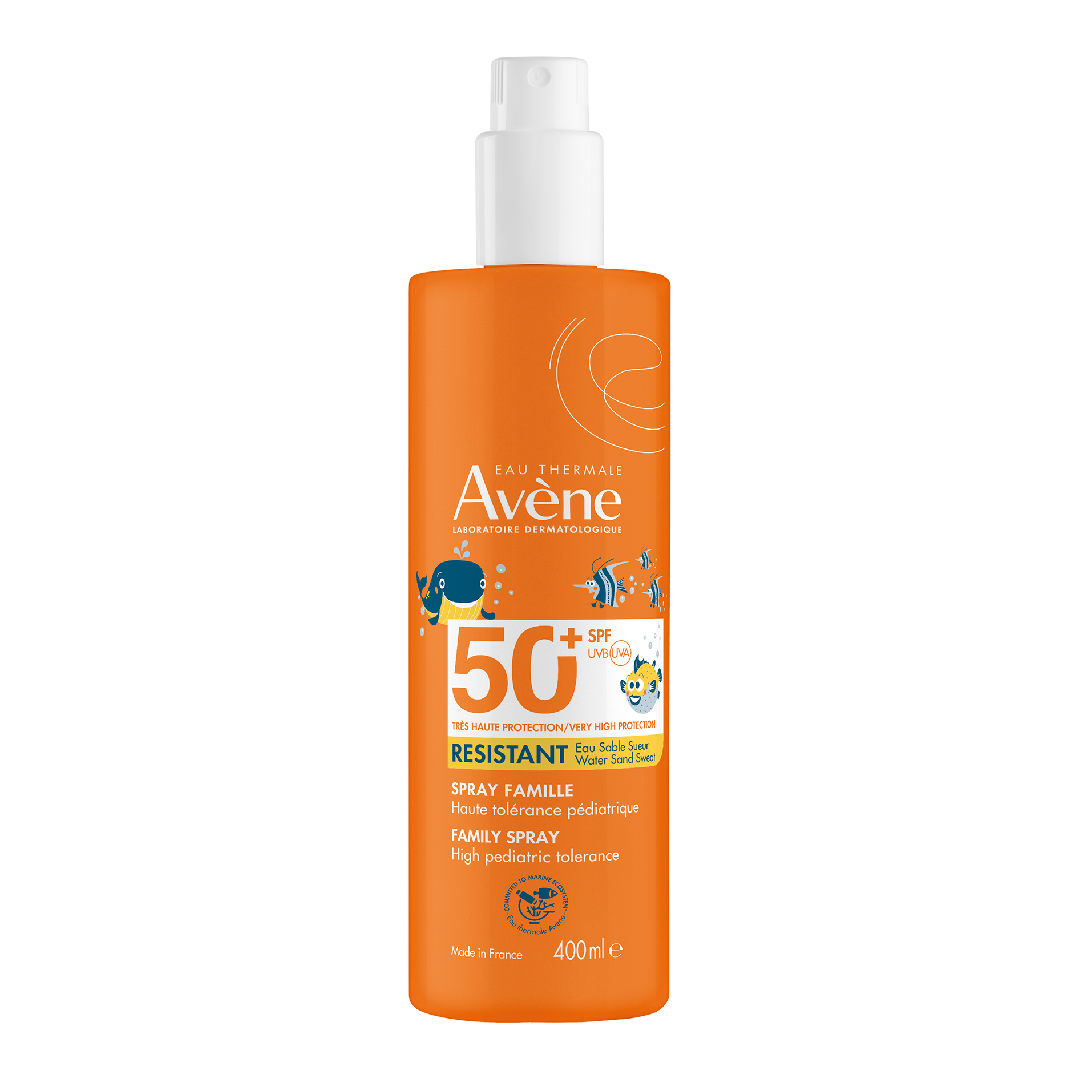 Reducere 30% - Spray cu protectie solara pentru copii SPF 50+, 400 ml, Avene 1 Spray cu protectie solara pentru copii SPF 50+