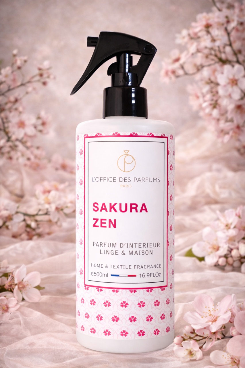 Reducere 50% - Spray de camera, L'Office des Parfums, SAKURA ZEN, 500 ml 2 L'Office des Parfums