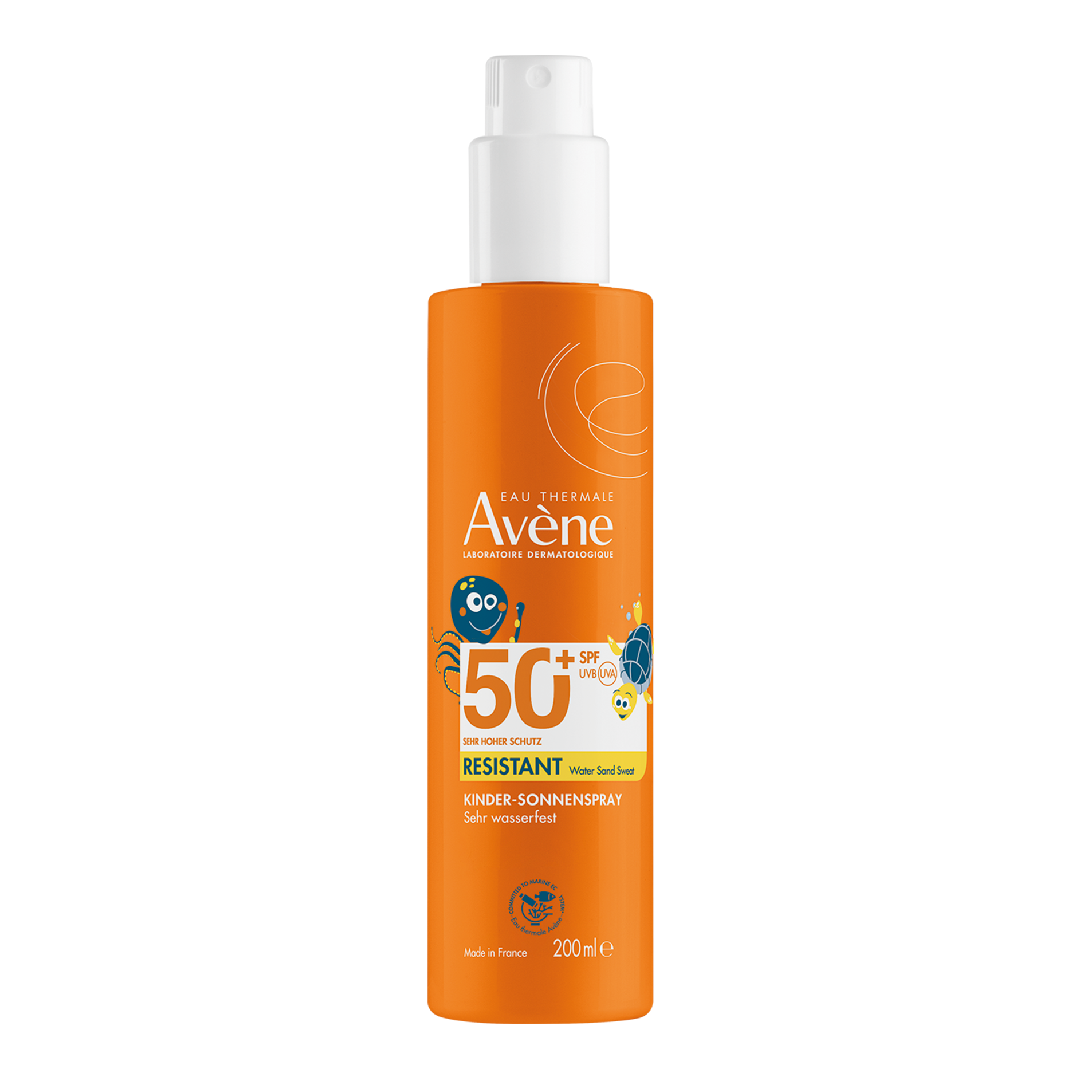 Reducere 30% - Spray protectie solara pentru copii cu SPF50+, 200 ml, Avene 1 Spray protectie solara pentru copii cu SPF50+