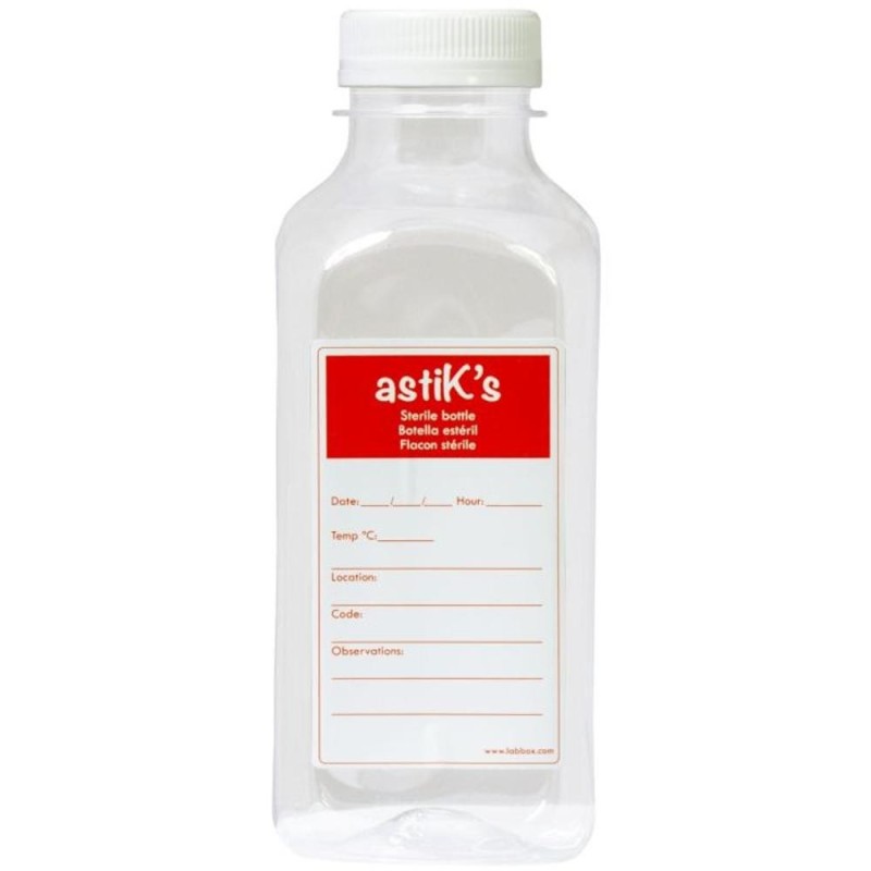 Reducere 14% - Sticla Recoltare Probe de Apa, Sterila, Ambalata, 500 ml 1 Sticla Recoltare Probe de Apa