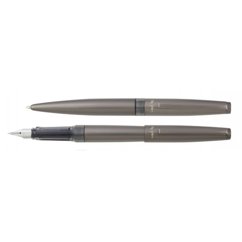 Reducere 18% - Stilou Hoshi cu Penita Iridium, Grej Mat, X-PEN 1 Stilou Hoshi cu Penita Iridium
