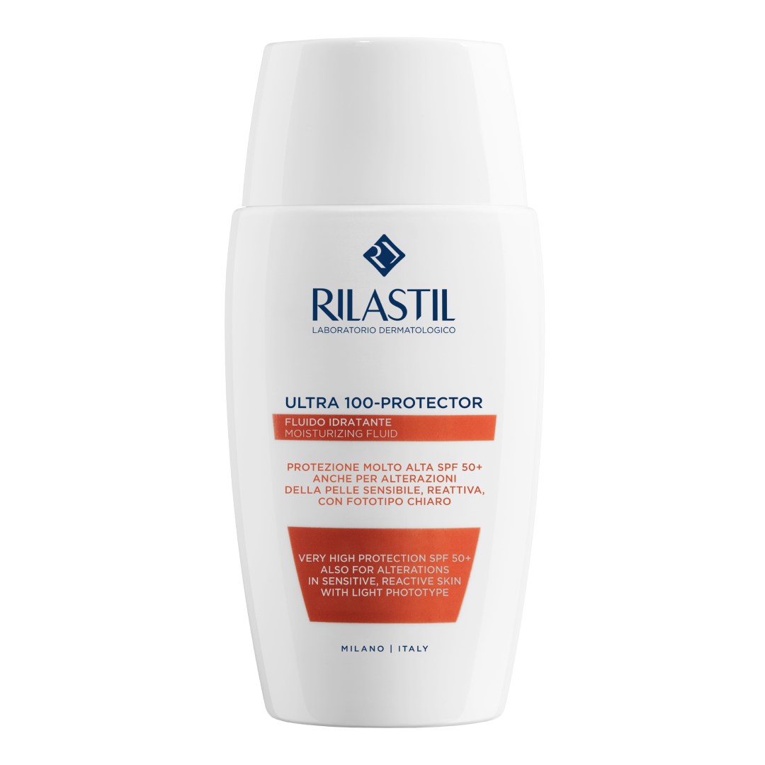 Reducere 25% - Fluid Ultra Protector 100, Sun System, 50ml, Rilastil 1 Fluid Ultra Protector 100