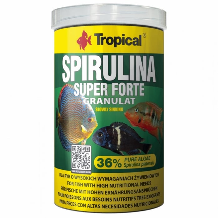 Reducere 28% - SUPER SPIRULINA FORTE Tropical Fish, 100ml 60g 1 SUPER SPIRULINA FORTE Tropical Fish