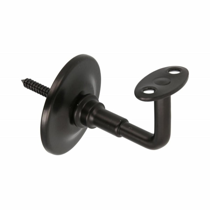 Reducere 14% - Suport Mana Curenta Din Lemn, Fi70 x 74.5 mm, Finisaj Negru 1 Suport Mana Curenta Din Lemn