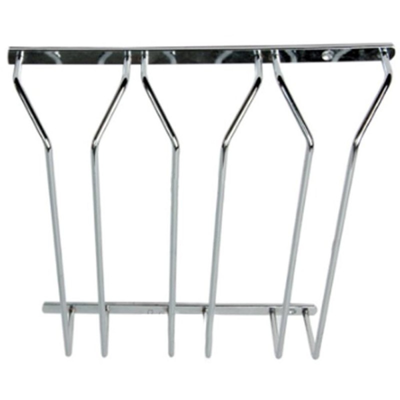 Reducere 14% - Suport Suspendat pentru Pahare, 3 Randuri, 340x315x70 mm, Finisaj Crom Lucios 1 Suport Suspendat pentru Pahare