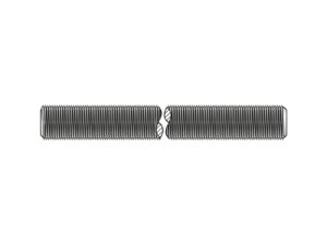 Tija Filetata 3m 975 Inox A2-M8