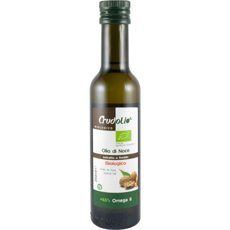Reducere 14% - Ulei Bio din Samburi de Nuca, 250 ml Crudolio 1 Ulei Bio din Samburi de Nuca