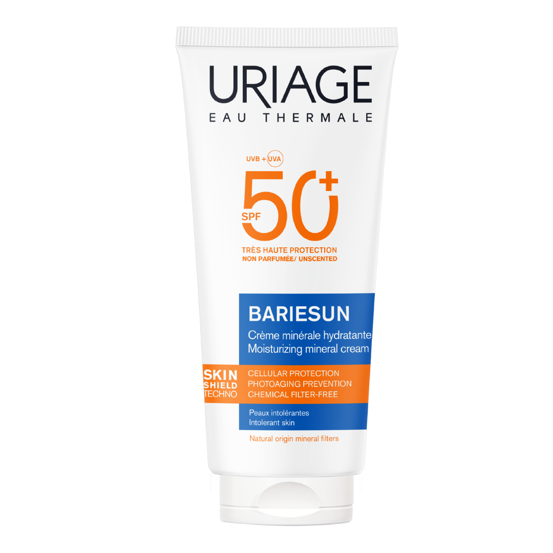 Reducere 27% - Crema minerala de protectie solara SPF50+ Bariesun, 100 ml, Uriage 1 Crema minerala de protectie solara SPF50+ Bariesun