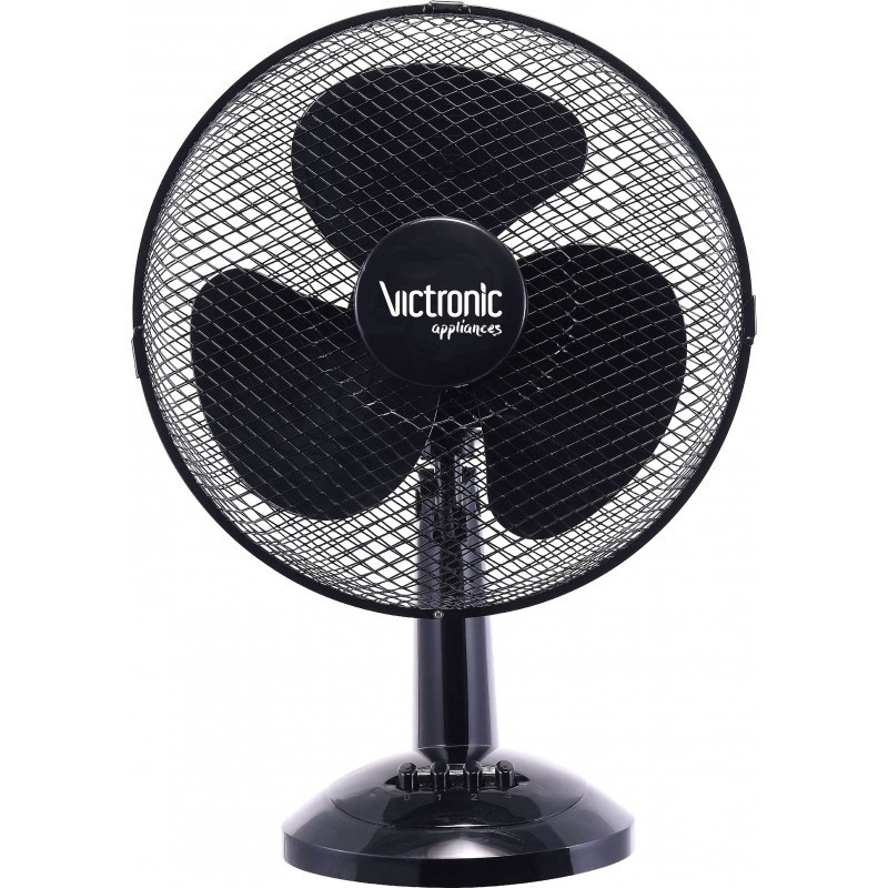 Reducere 14% - Ventilator pentru Birou, 30 cm, 3 Trepte de Viteza, 40 W, Negru, Victronic 1 Ventilator pentru Birou