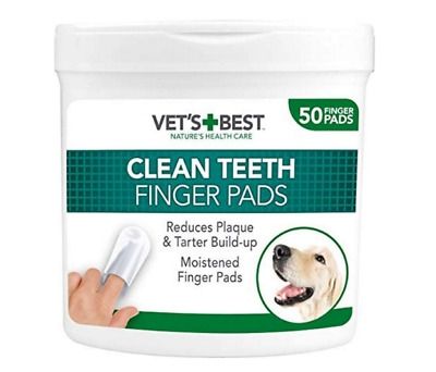 Reducere 20% - Vet's Best Dental Wipes, 50 bucati 1 Vet's Best Dental Wipes