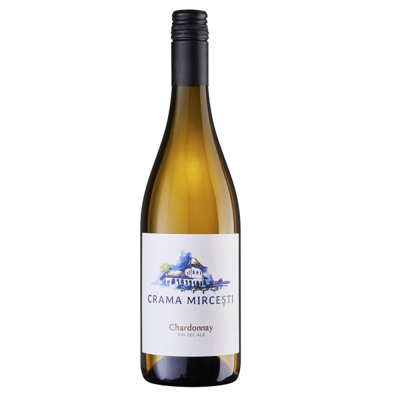Reducere 14% - Vin Crama Mircesti Chardonnay, Alb Sec, 0.75 l 1 Vin Crama Mircesti Chardonnay