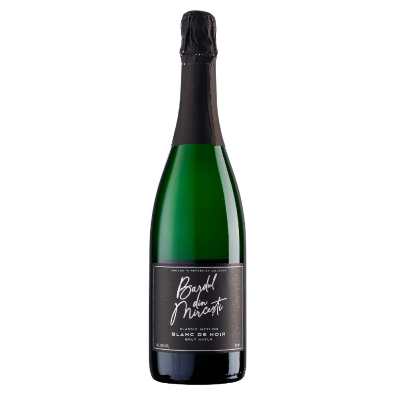 Reducere 14% - Vin Spumant Bardul din Mircesti, Blanc de Noir, Alb Brut, 0.75 l 1 Vin Spumant Bardul din Mircesti