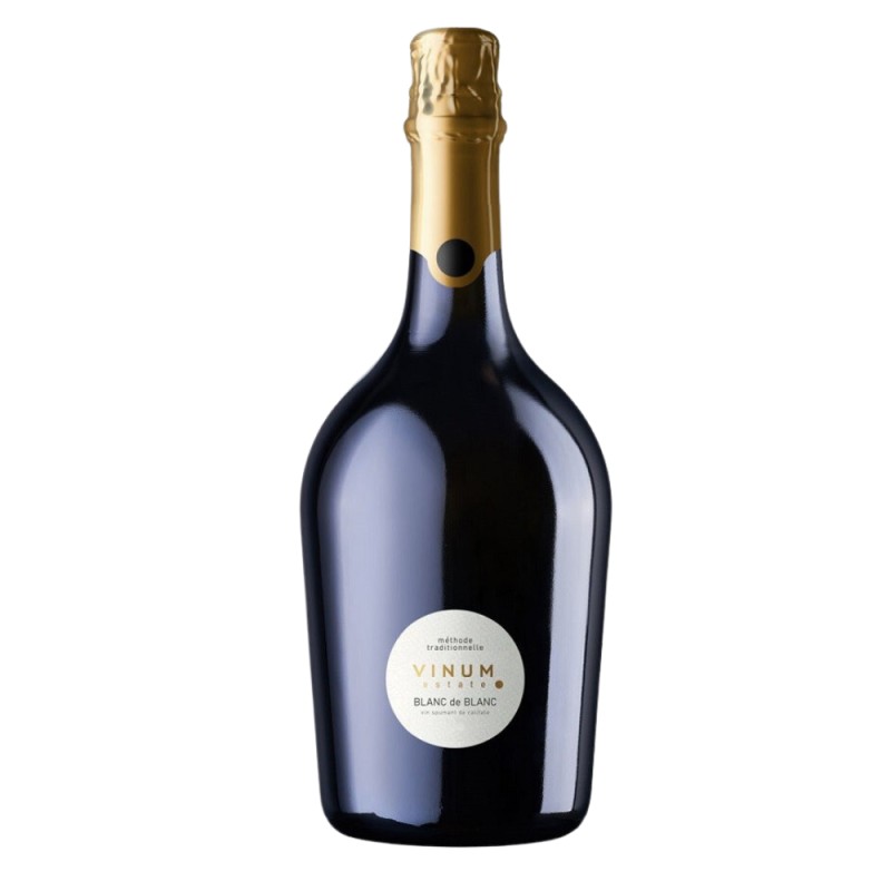 Reducere 14% - Vin Spumant Vinum Estate Blanc de Blanc, Chardonnay Alb Brut, 0.75 l 1 Vin Spumant Vinum Estate Blanc de Blanc