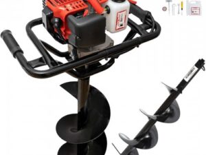 Set Motoburghiu (foreza) 1.5kW  MF + 2 x Burghii 150/300mm/800mm
