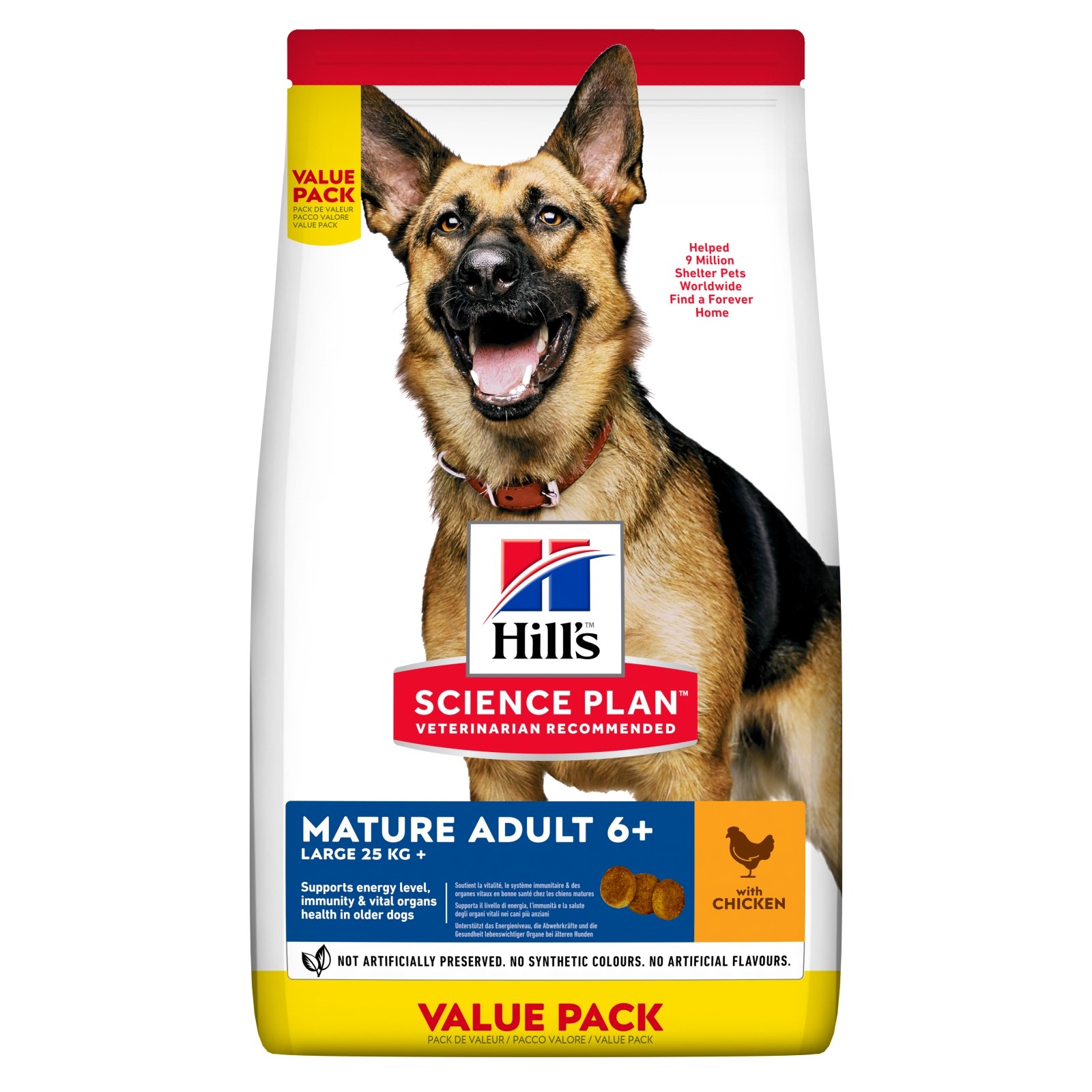 Reducere 27% - Hill's SP Canine Mature Large Breed Pui, Value Pack, 18 Kg 1 Hill's SP Canine Mature Large Breed Pui