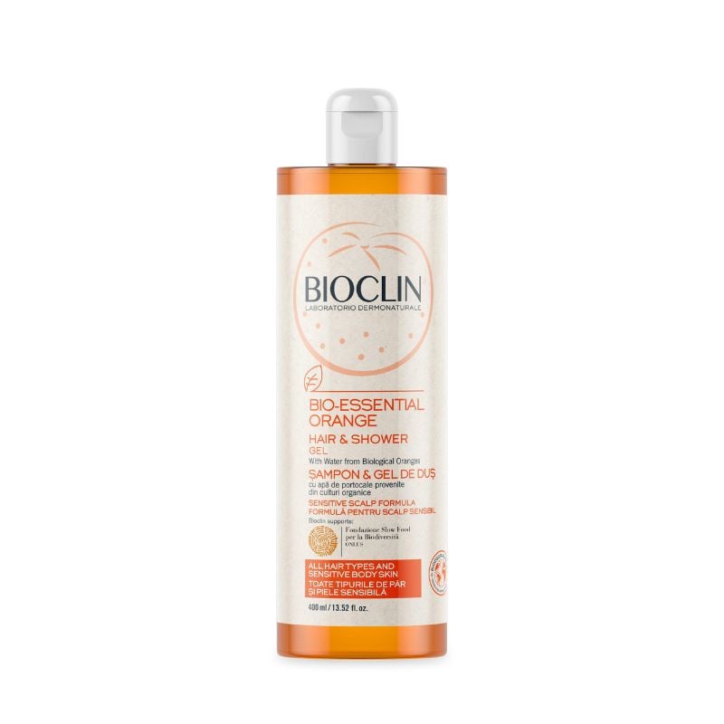 Reducere 25% - Sampon si gel de dus Bio-Orange, 400ml, Bioclin 1 Sampon si gel de dus Bio-Orange