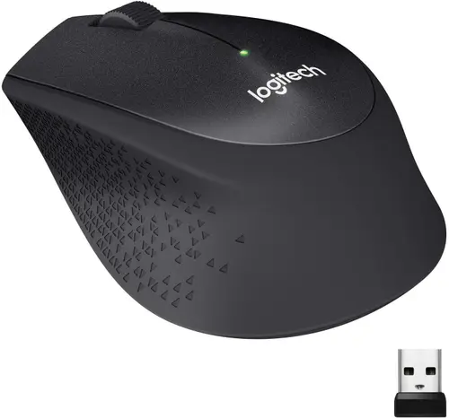 Reducere 41% - Mouse Logitech Optic Wireless M330 Silent Plus (Negru) 1 Mouse Logitech Optic Wireless M330 Silent Plus (Negru)