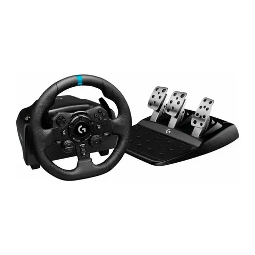 Reducere 5% - Volan Logitech TrueForce G923 + pedale (PC/PS4/PS5) 1 Volan Logitech TrueForce G923 + pedale (PC/PS4/PS5)