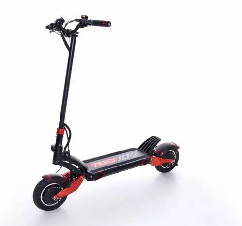 Reducere 28% - Trotineta electrica ZERO 10x, Baterie 21Ah/60V, Autonomie 60-80 Km, Viteza 65 Km/h, Motor 2 x 1200W, Roti pneumatice 10inch, Frane hidraulice (Negru) 1 Trotineta electrica ZERO 10x