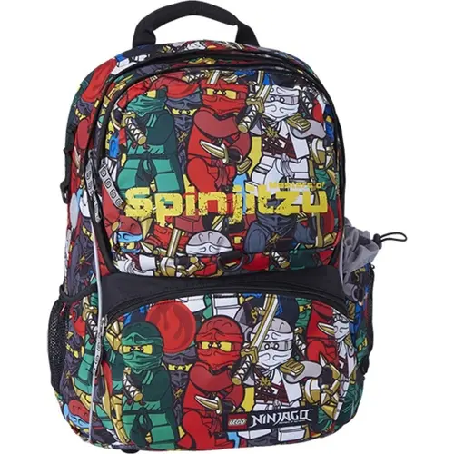 Reducere 13% - Ghiozdan scoala Freshman si sac sport LEGO Core Line - design NinjaGo Comic 1 Ghiozdan scoala Freshman si sac sport LEGO Core Line - design NinjaGo Comic