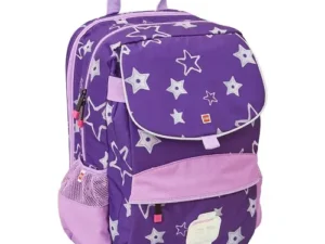 Ghiozdan scoala Hansen LEGO Core Line - design Stars - violet