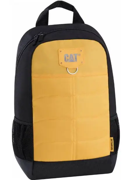 Reducere 45% - Rucsac Caterpillar Millennial Classic Benji material 600D HD polyester, 30 x 15 x 45 cm (Negru/Galben) 1 Rucsac Caterpillar Millennial Classic Benji material 600D HD polyester