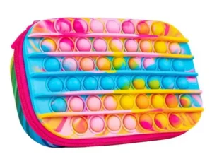 Penar cu fermoar ZIPIT ZIP & POP Storage Box Rainbow Glow (Multicolor)
