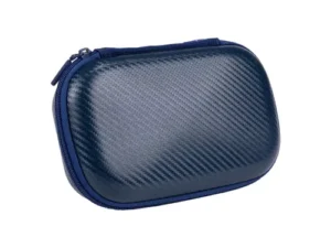 Penar cu fermoar ZIPIT Carbon Storage Box cu buzunar interior (Albastru)