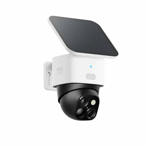 Reducere 6% - Camera Supraveghere Video Eufy SoloCam S340, Wireless, Panou Solar, Dual Camera, Pan and Tilt, Supraveghere 360, 2.4 GHz Wi-Fi (Alb) 1 Camera Supraveghere Video Eufy SoloCam S340