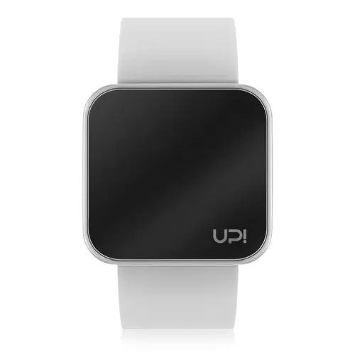 Reducere 50% - Ceas UpWatch Touch SHINY (Argintiu/Alb) 1 Ceas UpWatch Touch SHINY (Argintiu/Alb)