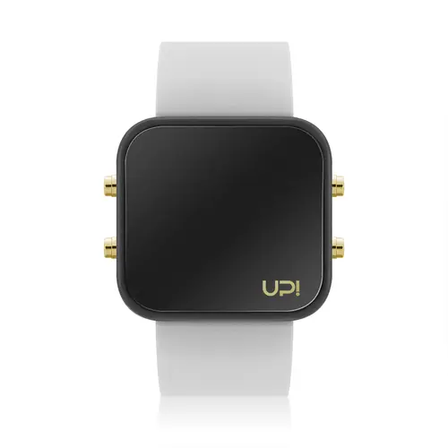 Reducere 50% - Ceas UpWatch LED GBLACK (Alb) 1 Ceas UpWatch LED GBLACK (Alb)
