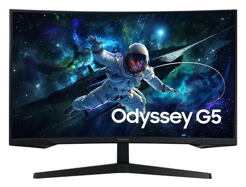 Reducere 9% - Monitor Gaming VA LED Samsung Odyssey G5 32inch LS32CG552EUXEN, QHD (2560 x 1440), HDMI, DisplayPort, Ecran curbat, 1 ms, 165 Hz (Negru) 1 Monitor Gaming VA LED Samsung Odyssey G5 32inch LS32CG552EUXEN