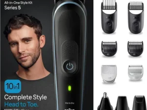 Aparat de tuns multifunctional 10 in 1 Braun MGK5445