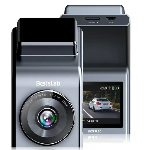 Reducere 34% - Camera video auto Botslab G300H Pro, 2K FHD, GPS, Unghi vizualizare 140 grade, Senzor-G (Negru) 1 Camera video auto Botslab G300H Pro