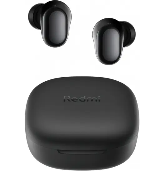 Reducere 5% - Casti True Wireless Xiaomi Redmi Buds 6 Play, Bluetooth 5.4, IPX4, Reducerea zgomotului la apeluri cu algoritm AI, Google Fast Pair (Negru) 1 Casti True Wireless Xiaomi Redmi Buds 6 Play