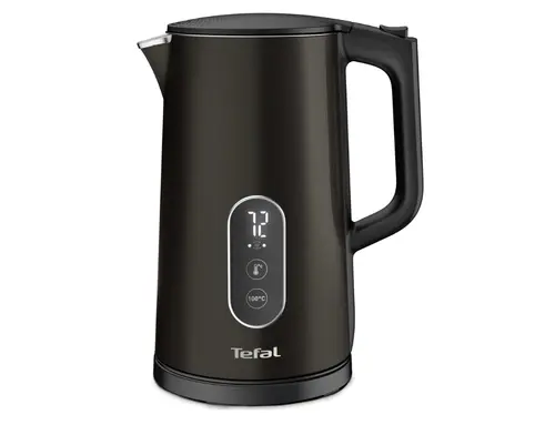 Reducere 22% - Fierbator Tefal Digital KI831E10, 5 trepte de temperatura, functie Pastrare la cald, filtru anticalcar detasabil (Negru) 1 Fierbator Tefal Digital KI831E10