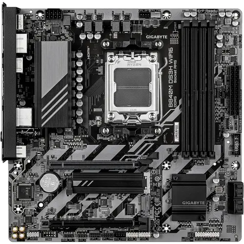 Reducere 8% - Placa de baza GIGABYTE B840M DS3H WF6, AMD B840, Socket AM5, mATX 1 Placa de baza GIGABYTE B840M DS3H WF6