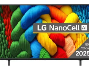Televizor NanoCell LED LG 127 cm (50inch) 50NANO80A3B