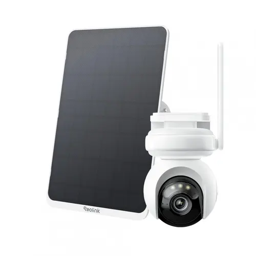 Reducere 13% - Camera supraveghere rotativa 4G LTE cu panou solar Reolink Altas GO PT G650, 4 MP, 4 mm, IR 10 m, PIR 10 m, microfon si difuzor, night vision color, acumulator 20000 mAh, slot card, detectie om/vehicul/animal, 10s pre-inregistrare 1 Camera supraveghere rotativa 4G LTE cu panou solar Reolink Altas GO PT G650