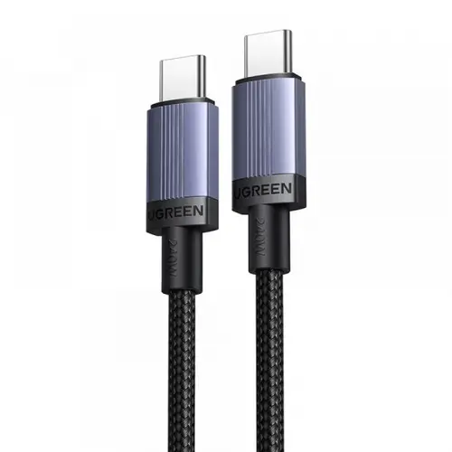 Reducere 26% - Cablu Date si Incarcare USB-C - USB-C UGREEN L532, 240W, 0.5m, Gri 1 Cablu Date si Incarcare USB-C - USB-C UGREEN L532