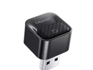Adaptor Ottocast Mini Core Wireless CarPlay si Android Auto Plug and Play 2-in-1 (Negru)