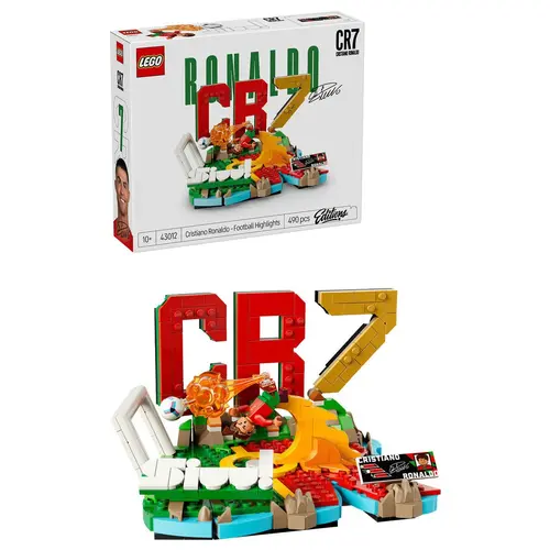 Reducere 4% - LEGO® Editions - Cristiano Ronaldo – Momente importante din fotbal 43012, 490 piese 1 LEGO® Editions - Cristiano Ronaldo – Momente importante din fotbal 43012
