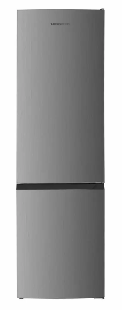 Reducere 10% - Combina frigorifica Heinner HC-HM262XE++, 262 l, Clasa E, Control electronic, Iluminare LED, 180 cm (Inox) 1 Combina frigorifica Heinner HC-HM262XE++