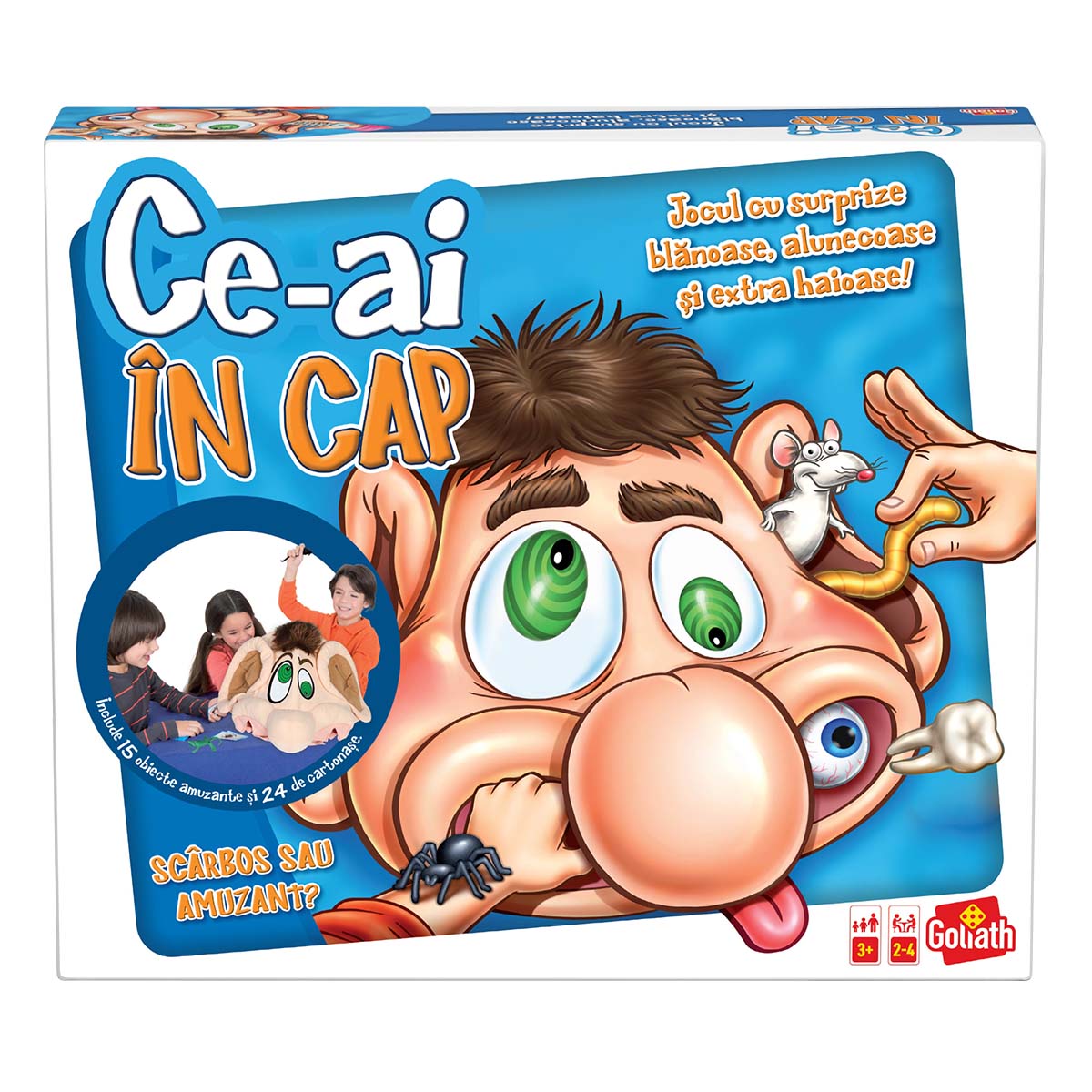 Reducere 46% - Joc interactiv, Goliath, Ce-ai in cap? 1 Joc interactiv
